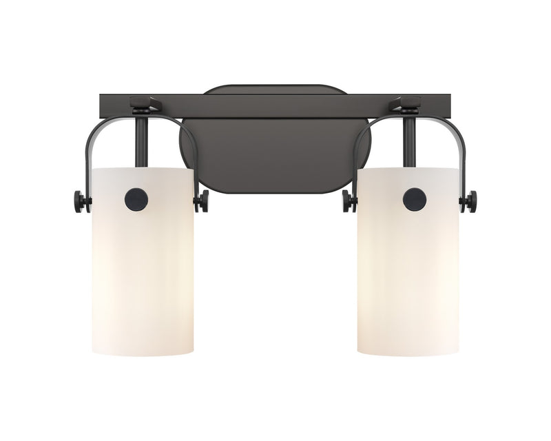 Innovations 423-2W-BK-G423-7WH LED Bath Vanity, Matte Black