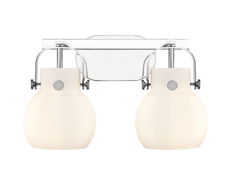 Innovations 423-2W-PC-G410-6WH LED Bath Vanity, Polished Chrome