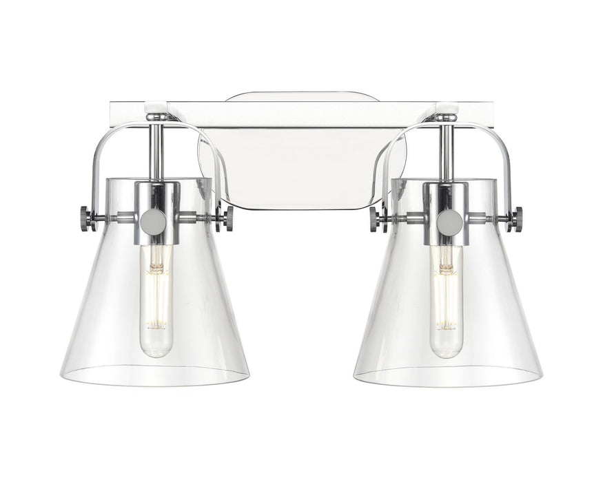 Innovations 423-2W-PC-G411-6CL LED Bath Vanity, Polished Chrome