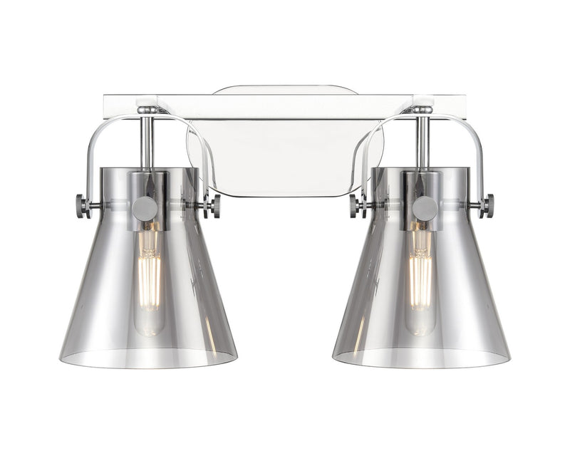 Innovations 423-2W-PC-G411-6SM LED Bath Vanity, Polished Chrome