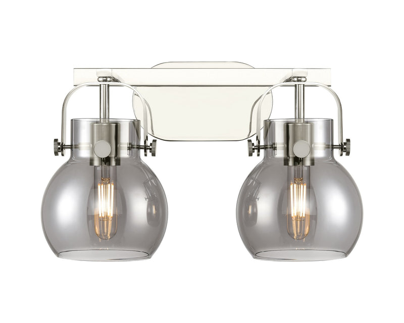 Innovations 423-2W-PN-G410-6SM LED Bath Vanity, Polished Nickel
