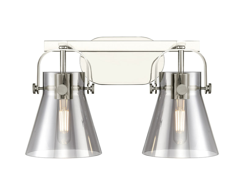 Innovations 423-2W-PN-G411-6SM LED Bath Vanity, Polished Nickel