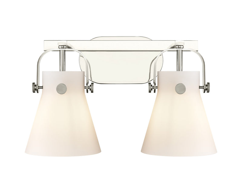Innovations 423-2W-PN-G411-6WH LED Bath Vanity, Polished Nickel