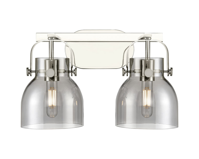 Innovations 423-2W-PN-G412-6SM LED Bath Vanity, Polished Nickel