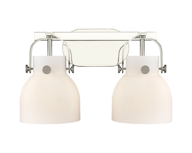 Innovations 423-2W-PN-G412-6WH LED Bath Vanity, Polished Nickel