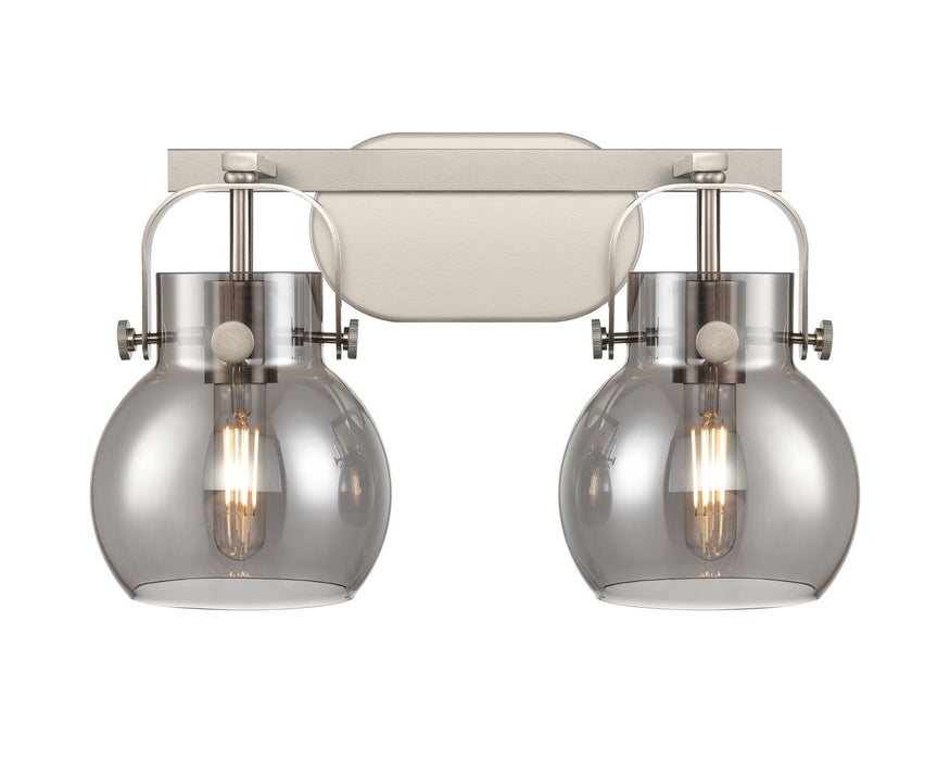 Innovations 423-2W-SN-G410-6SM LED Bath Vanity, Satin Nickel