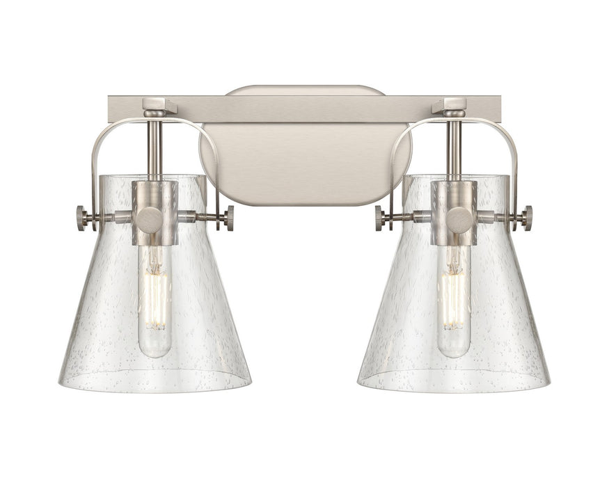 Innovations 423-2W-SN-G411-6SDY LED Bath Vanity, Satin Nickel