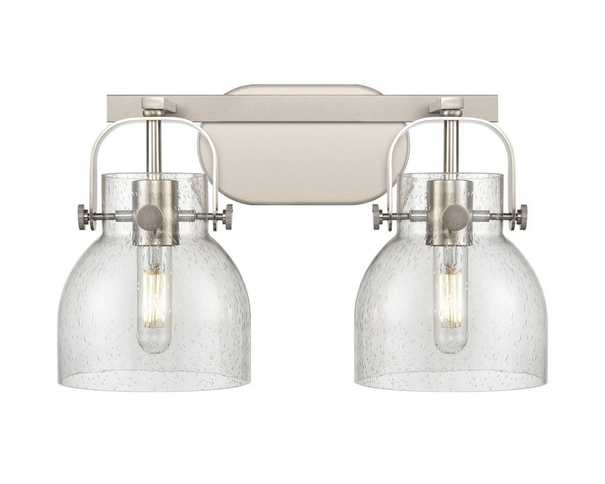 Innovations 423-2W-SN-G412-6SDY LED Bath Vanity, Satin Nickel