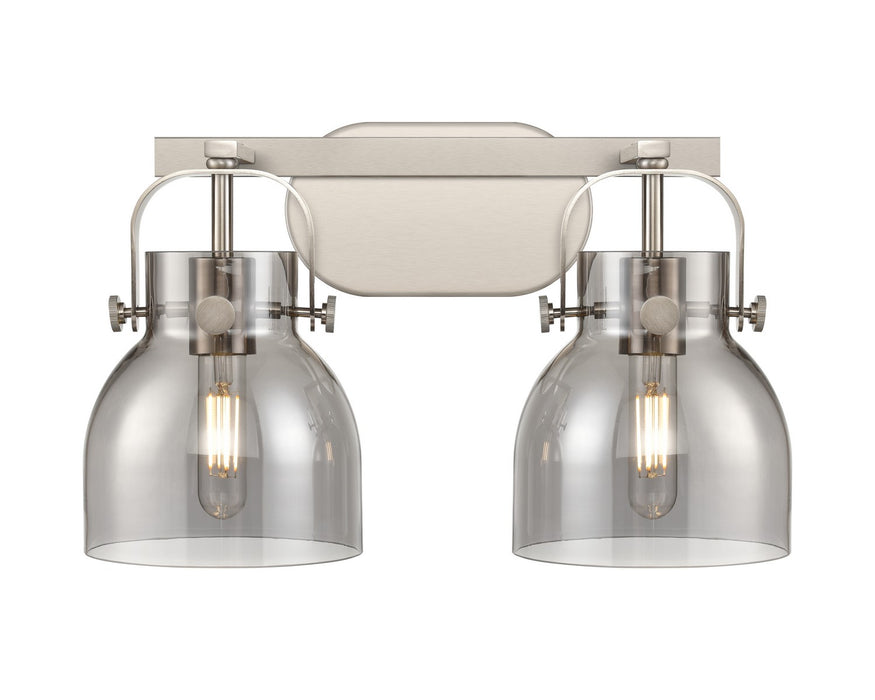 Innovations 423-2W-SN-G412-6SM LED Bath Vanity, Satin Nickel