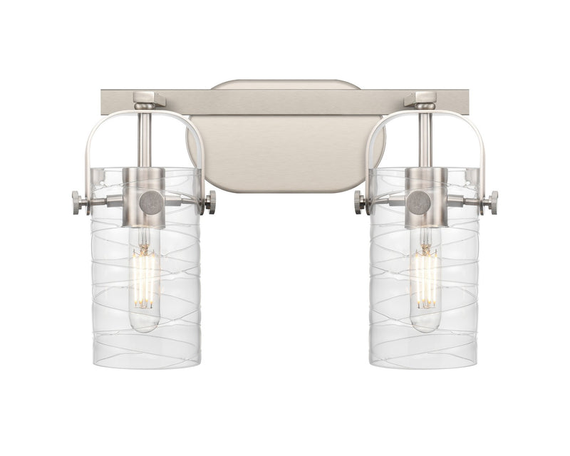 Innovations 423-2W-SN-G423-7DE LED Bath Vanity, Satin Nickel