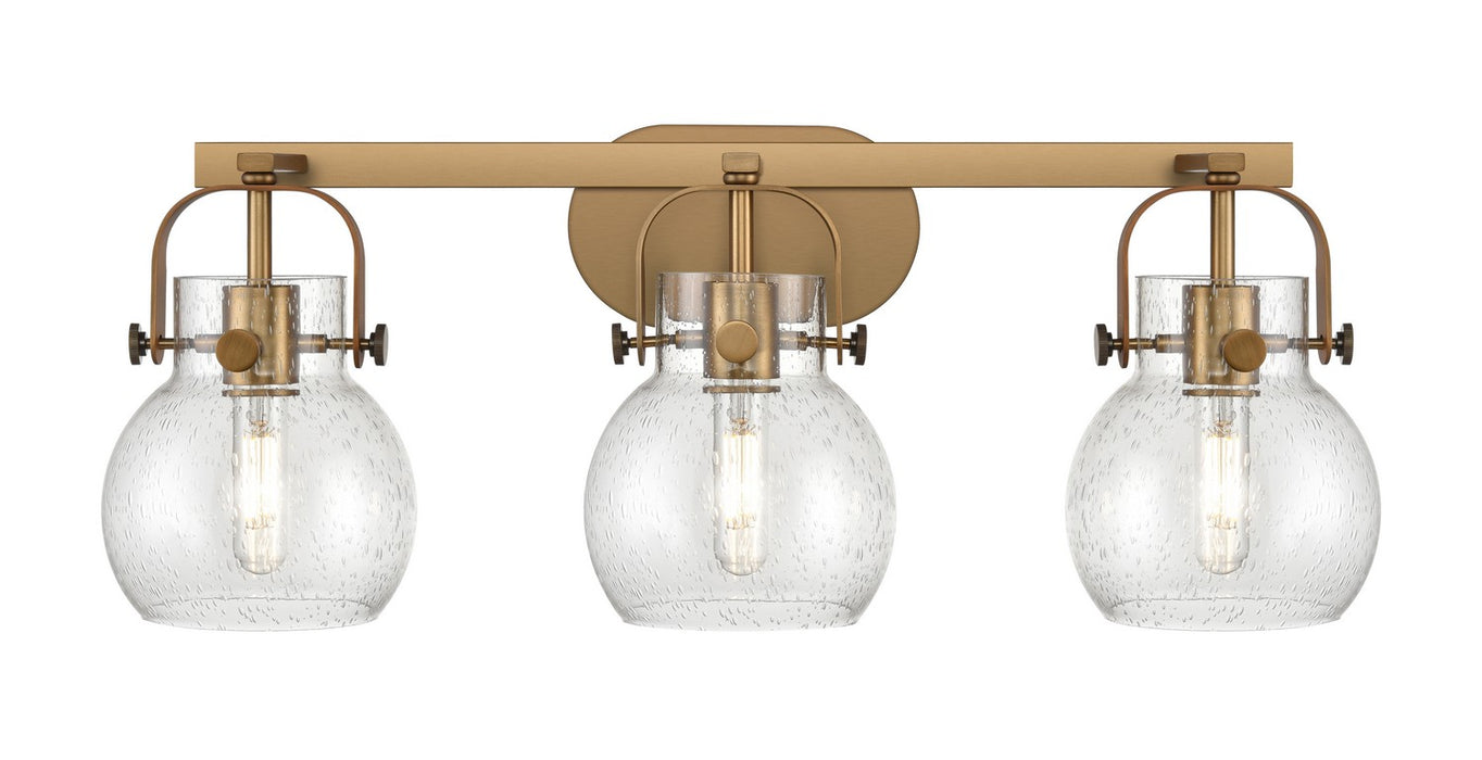 Innovations 423-3W-BB-G410-6SDY LED Bath Vanity, Brushed Brass