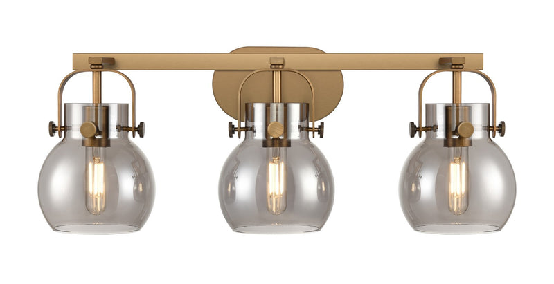 Innovations 423-3W-BB-G410-6SM LED Bath Vanity, Brushed Brass
