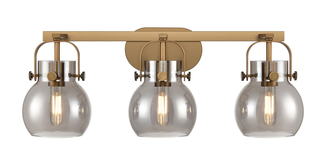 Innovations 423-3W-BB-G410-6SM LED Bath Vanity, Brushed Brass