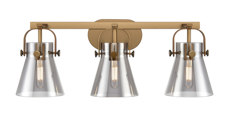 Innovations 423-3W-BB-G411-6SM LED Bath Vanity, Brushed Brass
