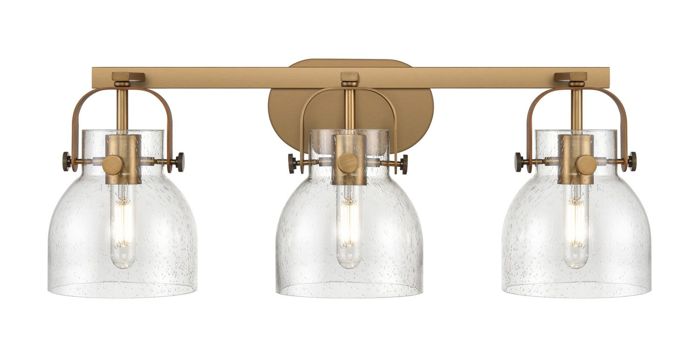 Innovations 423-3W-BB-G412-6SDY LED Bath Vanity, Brushed Brass
