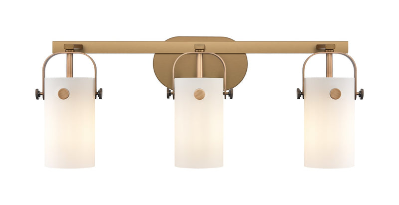 Innovations 423-3W-BB-G423-7WH LED Bath Vanity, Brushed Brass
