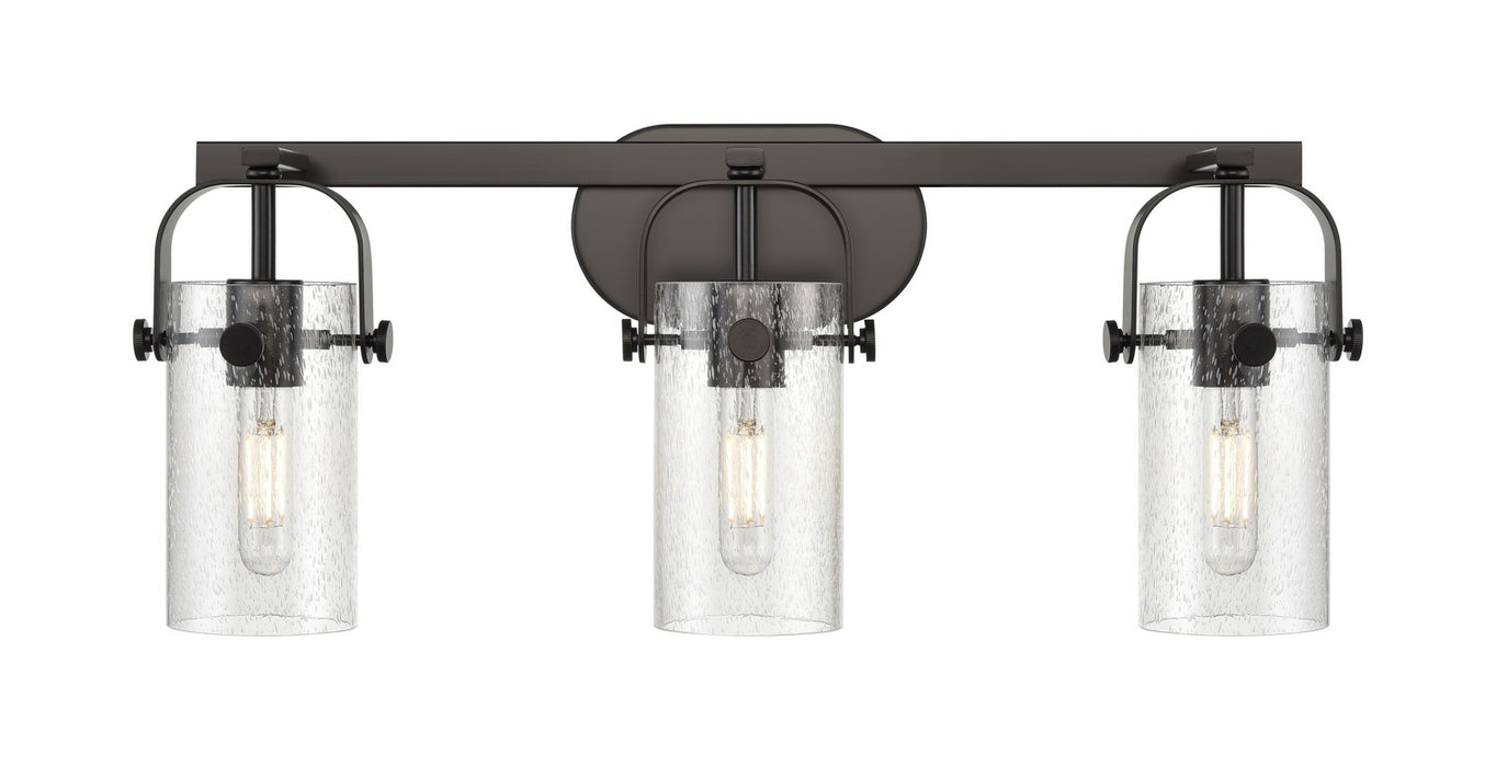 Innovations 423-3W-BK-G423-7SDY LED Bath Vanity, Matte Black