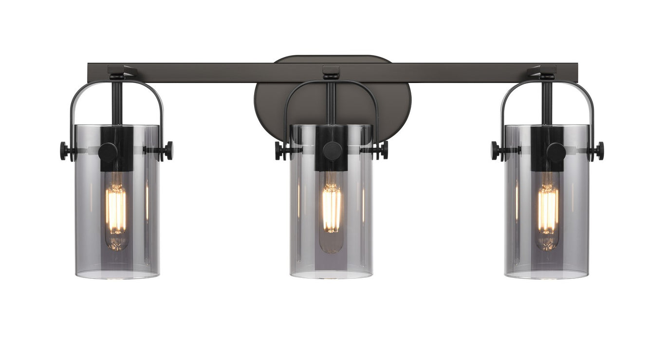 Innovations 423-3W-BK-G423-7SM LED Bath Vanity, Matte Black