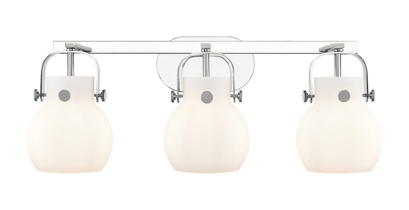 Innovations 423-3W-PC-G410-6WH LED Bath Vanity, Polished Chrome