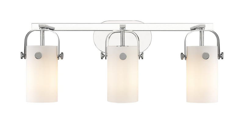 Innovations 423-3W-PC-G423-7WH LED Bath Vanity, Polished Chrome
