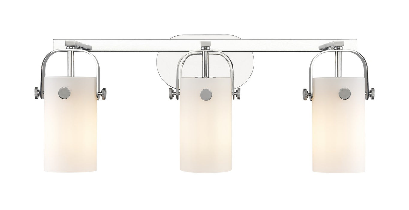 Innovations 423-3W-PC-G423-7WH LED Bath Vanity, Polished Chrome