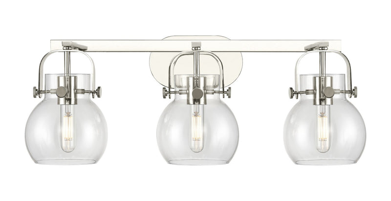 Innovations 423-3W-PN-G410-6CL LED Bath Vanity, Polished Nickel