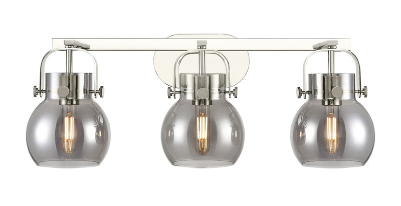 Innovations 423-3W-PN-G410-6SM LED Bath Vanity, Polished Nickel