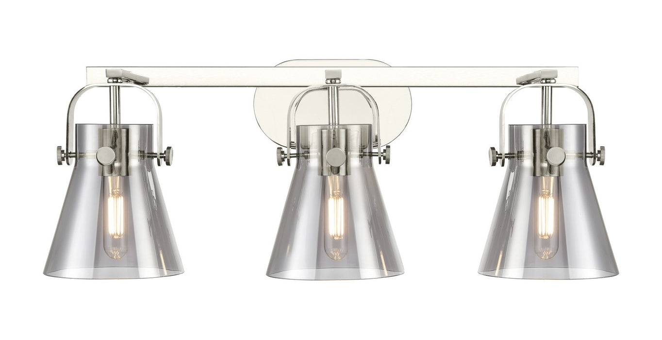 Innovations 423-3W-PN-G411-6SM LED Bath Vanity, Polished Nickel