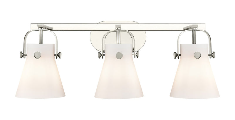 Innovations 423-3W-PN-G411-6WH LED Bath Vanity, Polished Nickel