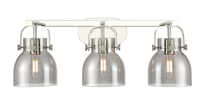 Innovations 423-3W-PN-G412-6SM LED Bath Vanity, Polished Nickel