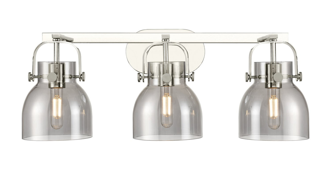 Innovations 423-3W-PN-G412-6SM LED Bath Vanity, Polished Nickel