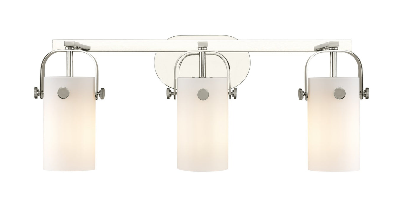 Innovations 423-3W-PN-G423-7WH LED Bath Vanity, Polished Nickel