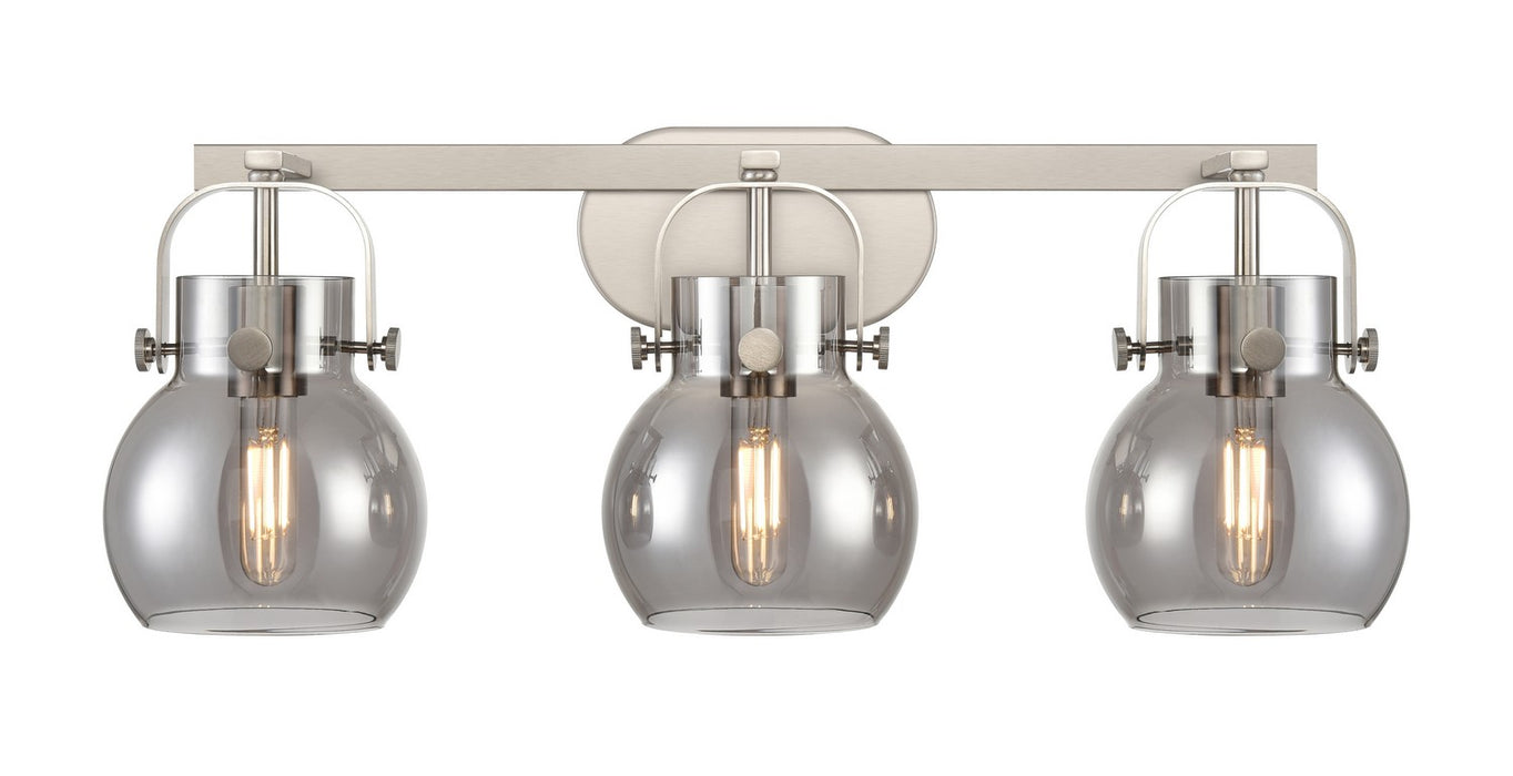 Innovations 423-3W-SN-G410-6SM LED Bath Vanity, Satin Nickel
