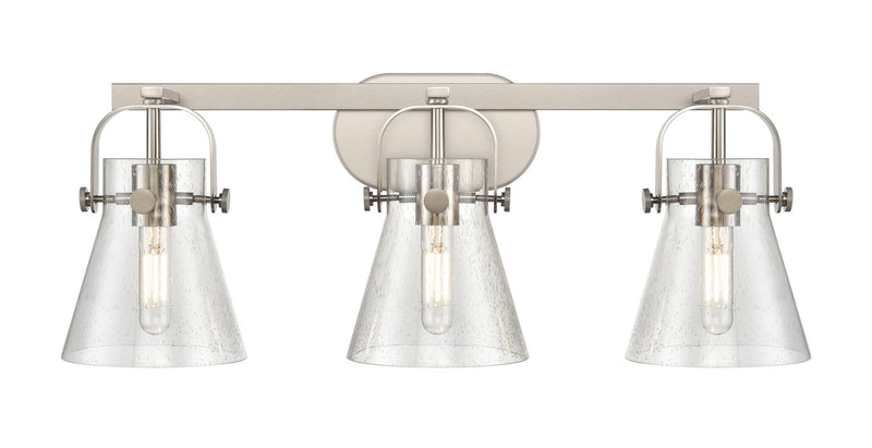 Innovations 423-3W-SN-G411-6SDY LED Bath Vanity, Satin Nickel