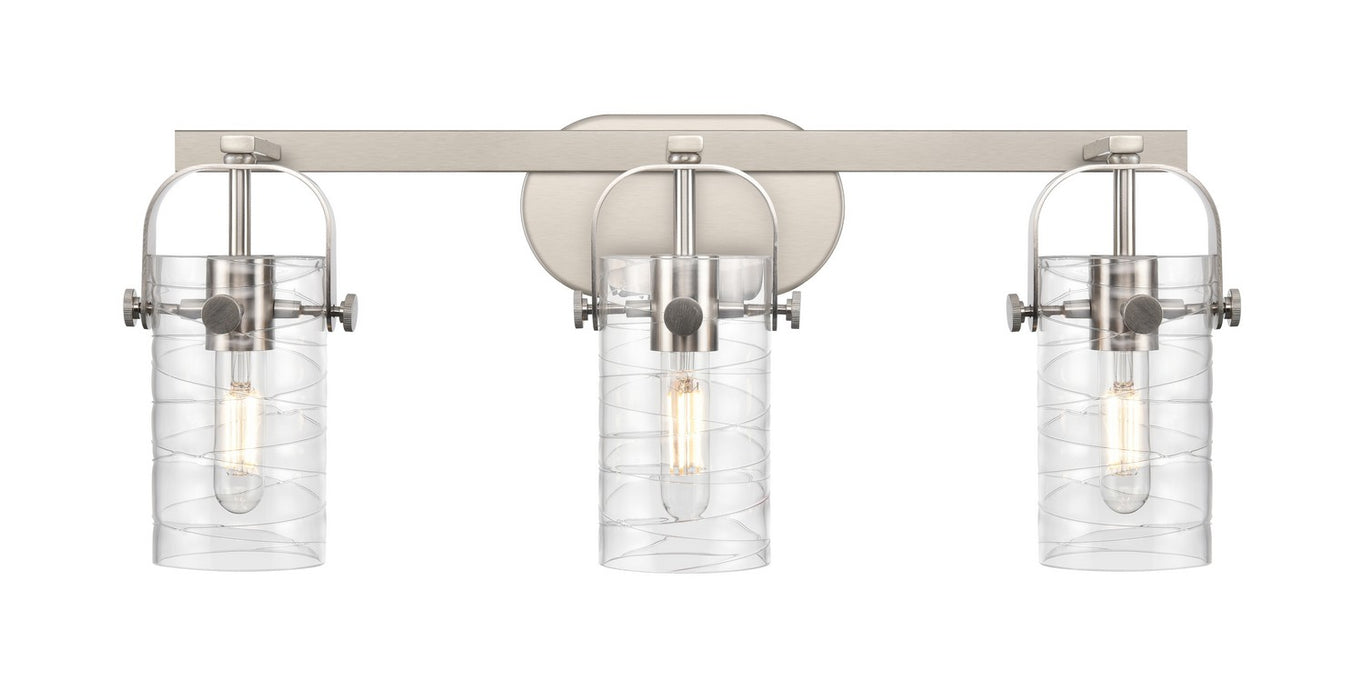 Innovations 423-3W-SN-G423-7DE LED Bath Vanity, Satin Nickel