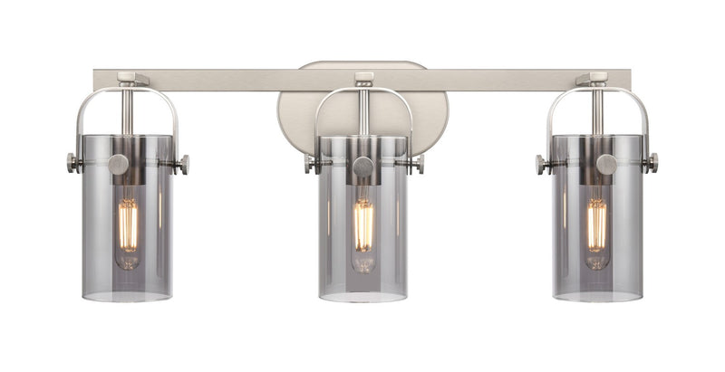 Innovations 423-3W-SN-G423-7SM LED Bath Vanity, Satin Nickel