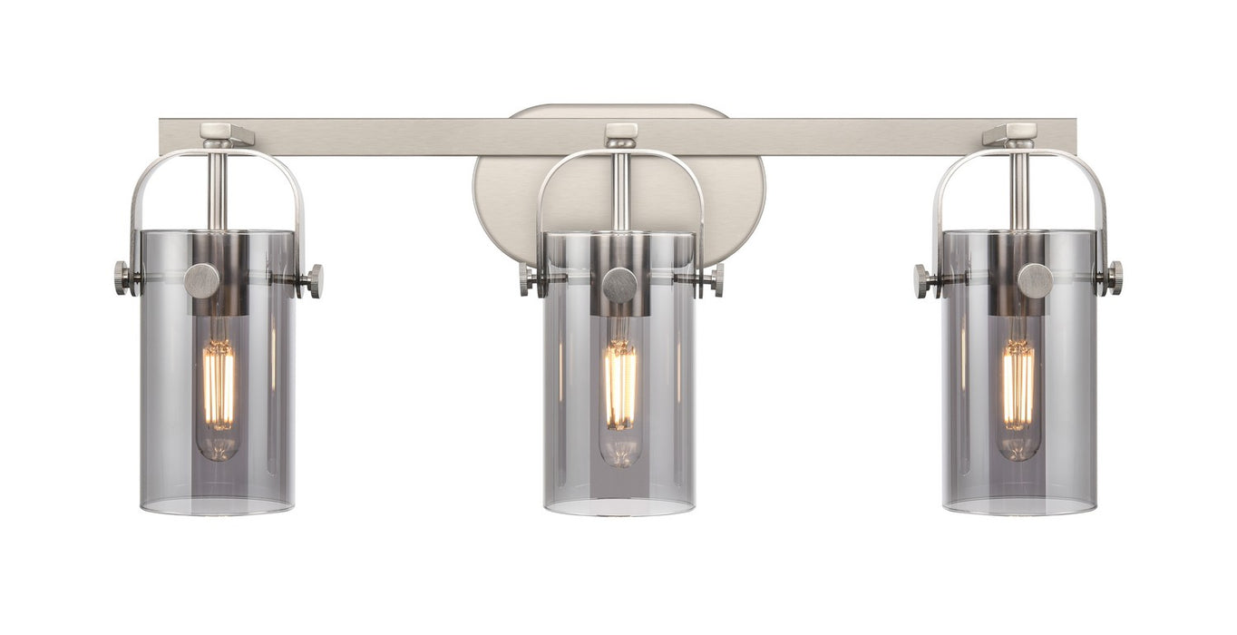 Innovations 423-3W-SN-G423-7SM LED Bath Vanity, Satin Nickel