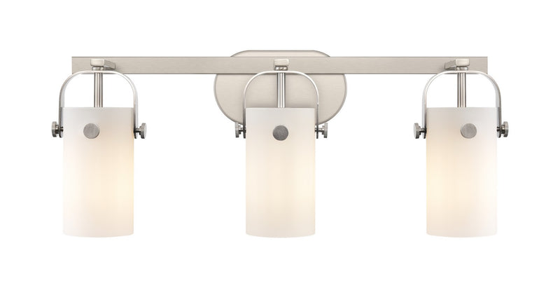 Innovations 423-3W-SN-G423-7WH LED Bath Vanity, Brushed Satin Nickel