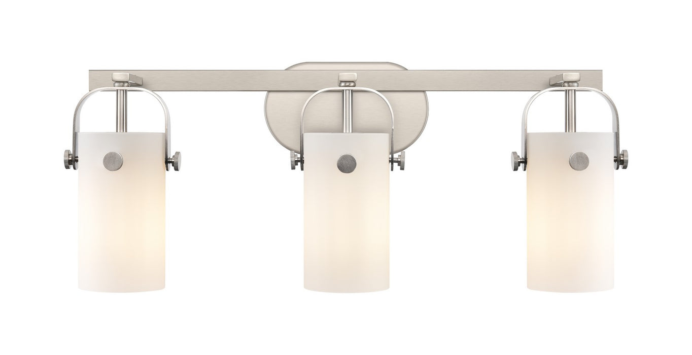 Innovations 423-3W-SN-G423-7WH LED Bath Vanity, Brushed Satin Nickel