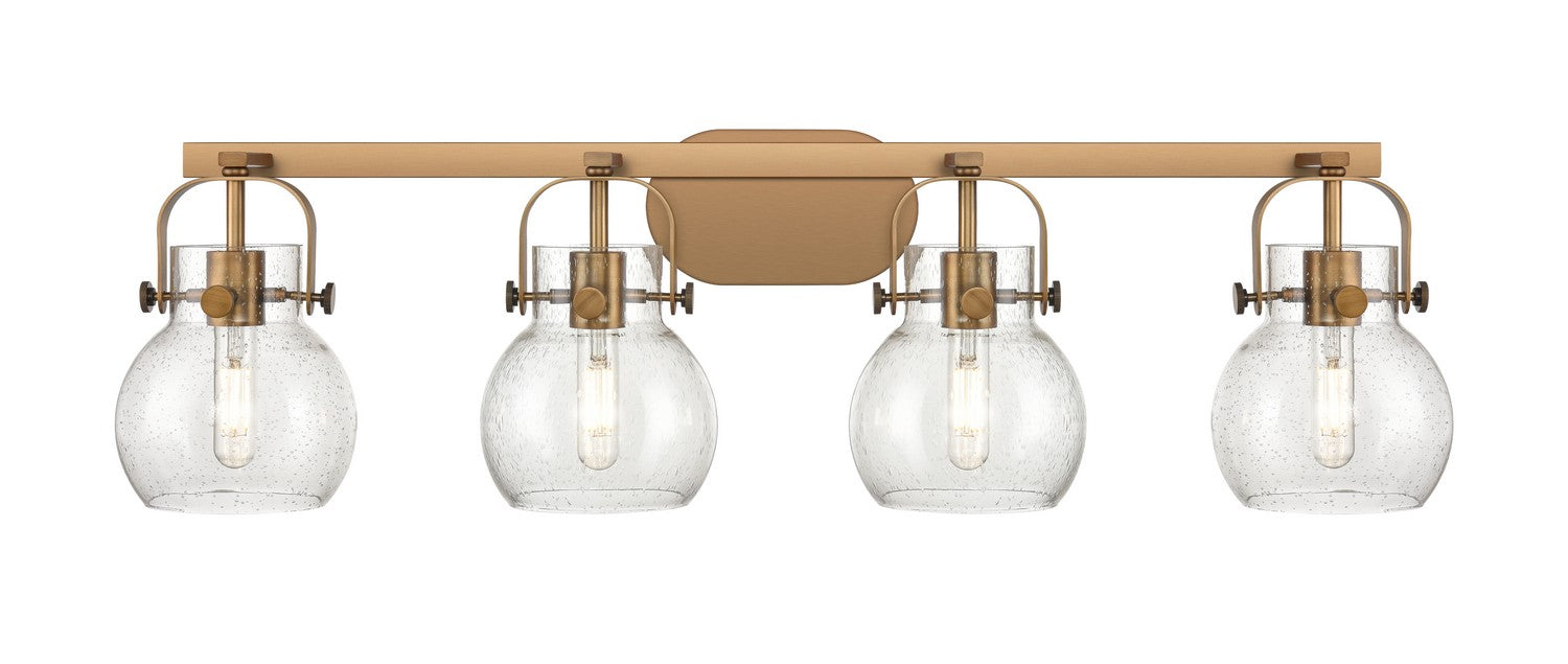 Innovations 423-4W-BB-G410-6SDY LED Bath Vanity, Brushed Brass