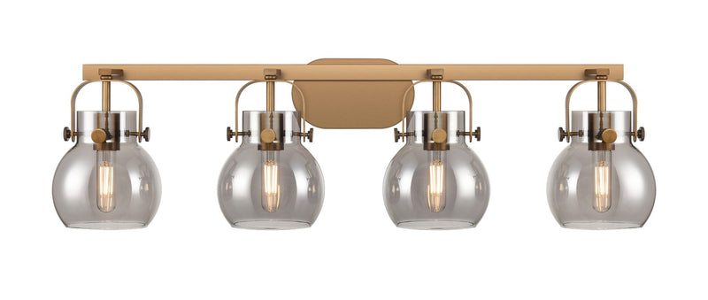 Innovations 423-4W-BB-G410-6SM LED Bath Vanity, Brushed Brass