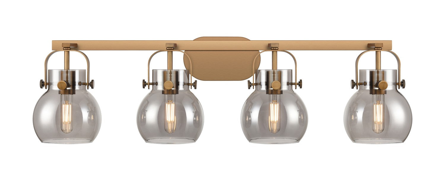 Innovations 423-4W-BB-G410-6SM LED Bath Vanity, Brushed Brass