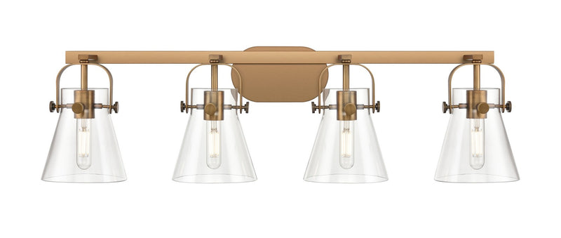 Innovations 423-4W-BB-G411-6CL LED Bath Vanity, Brushed Brass
