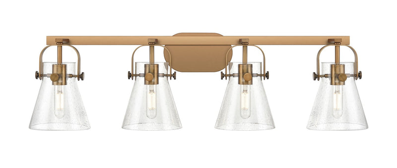 Innovations 423-4W-BB-G411-6SDY LED Bath Vanity, Brushed Brass