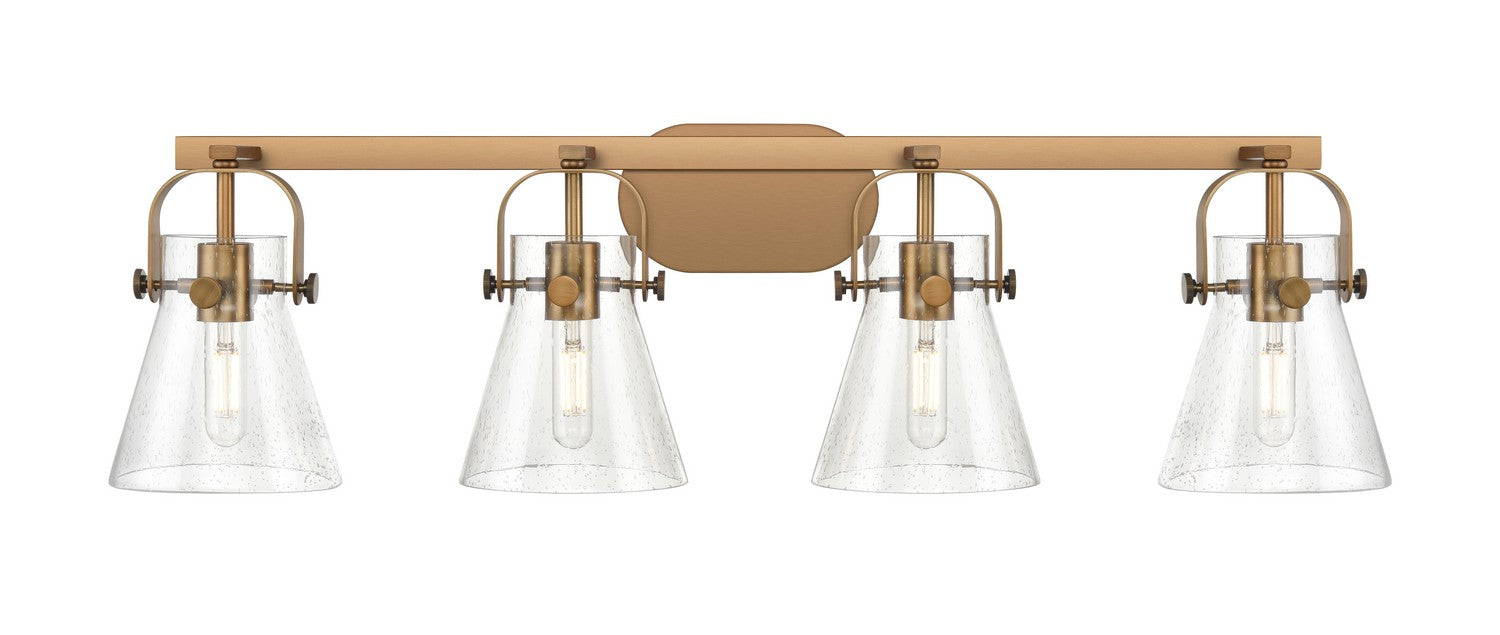 Innovations 423-4W-BB-G411-6SDY LED Bath Vanity, Brushed Brass