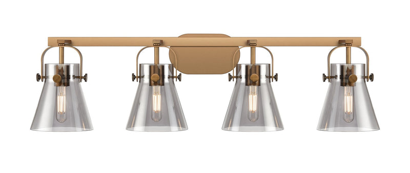 Innovations 423-4W-BB-G411-6SM LED Bath Vanity, Brushed Brass