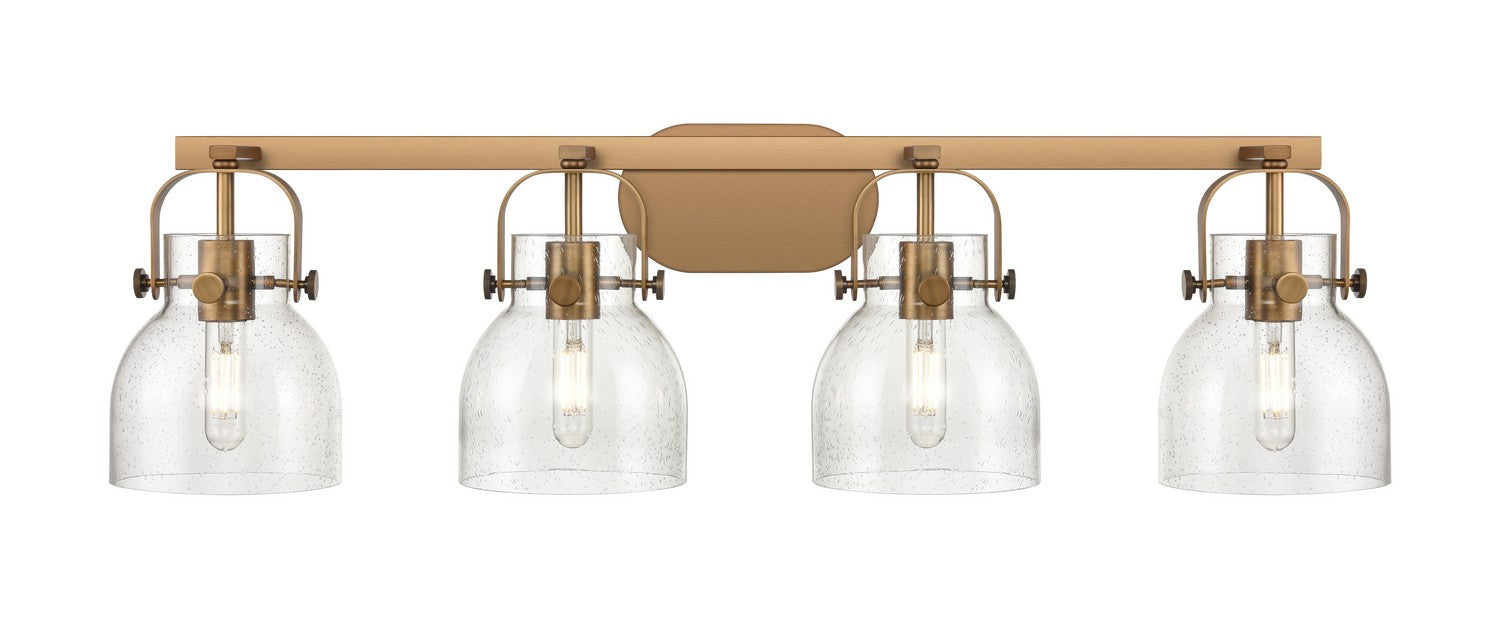 Innovations 423-4W-BB-G412-6SDY LED Bath Vanity, Brushed Brass