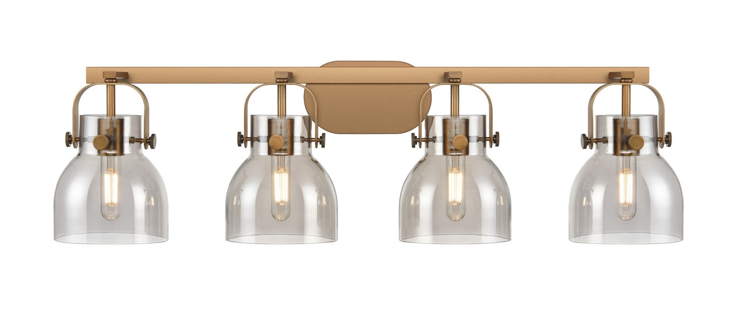 Innovations 423-4W-BB-G412-6SM LED Bath Vanity, Brushed Brass