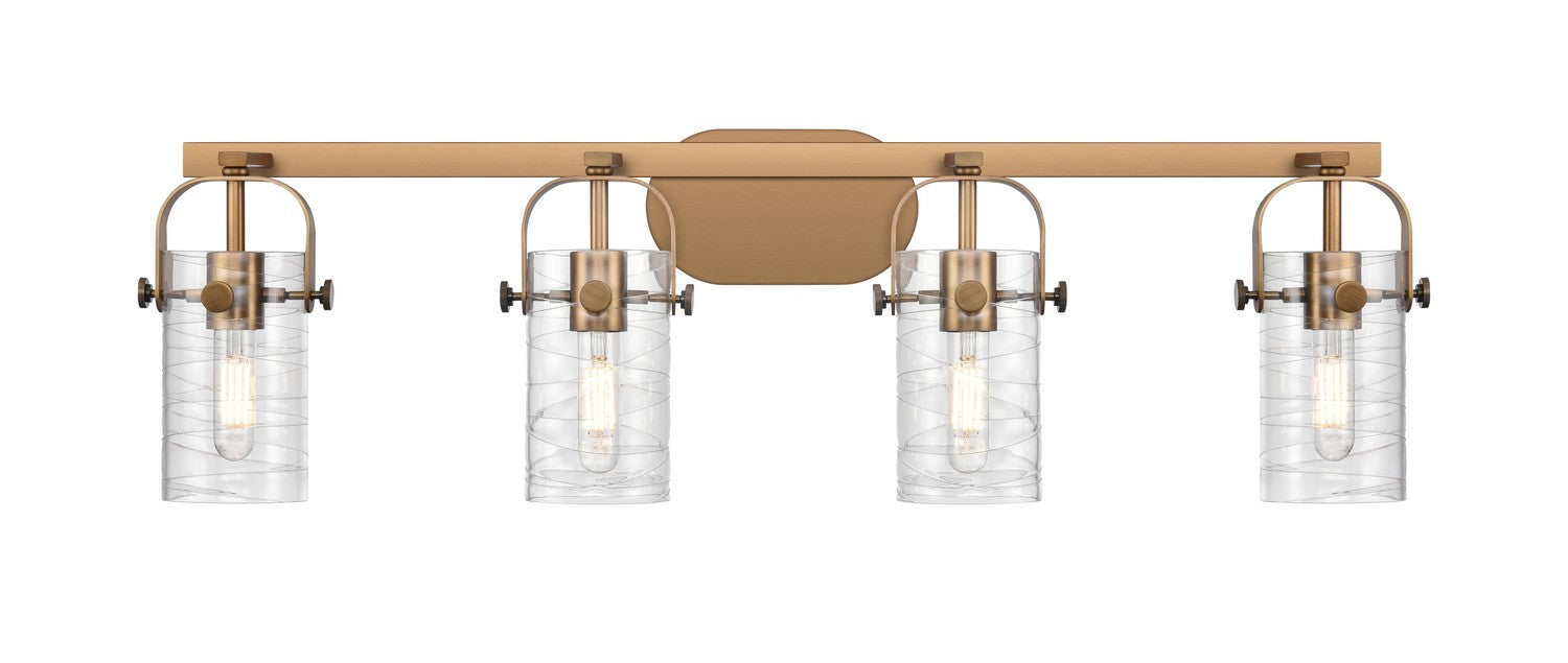 Innovations 423-4W-BB-G423-7DE LED Bath Vanity, Brushed Brass