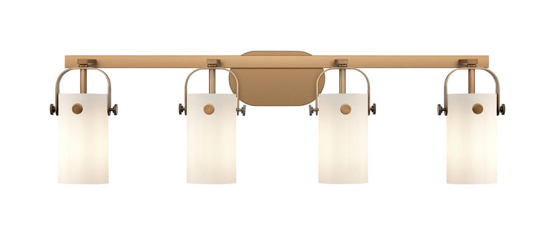 Innovations 423-4W-BB-G423-7WH LED Bath Vanity, Brushed Brass
